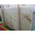 Natural stone polished white onyx slabs luxury marble for bathtub